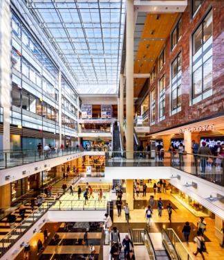 Le Westfield San Francisco Centre. © URW Le Westfield San Francisco Centre. © URW