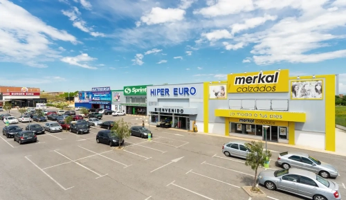 Le retail park acquis par Iroko Zen à Cáceres