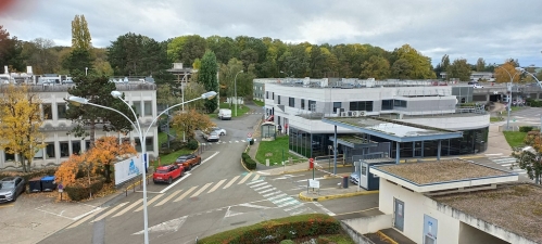 Le site de Stellantis à Vélizy-Villacoublay. 