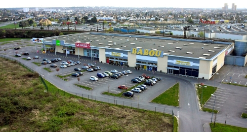 Le retail park de Montgeron, près d'Orly, détenu par ImocomPartners.
