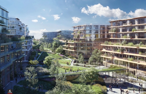 Le futur siège mondial d’Engie à La Garenne-Colombes.