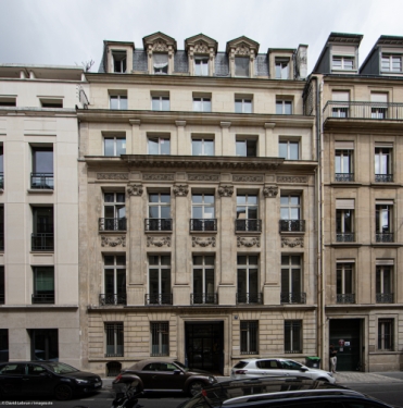 Le 7 rue de la Baume, dans le 8e arrondissement de Paris. 