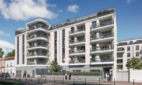  Le programme Luminescence à Saint-Ouen, développé par Icade. 