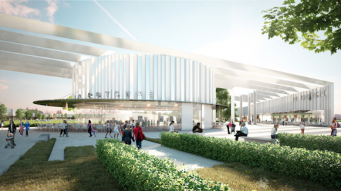 Centre commercial Promenade de Flandres - © Wilmotte & Associés - 600