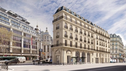 Le 51-53 Haussmann à Paris. © Moatti-Riviere