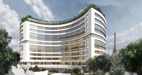 Visuel du Campus Kennedy après sa rénovation envisagée