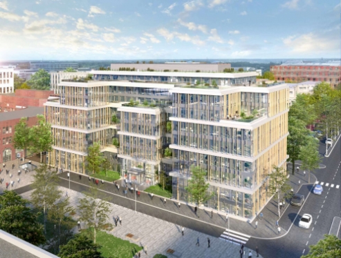 Le projet Native est désormais détenu par HSBC REIM. © Bruno Willerval