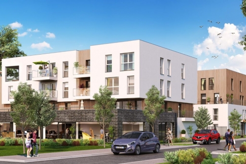 Un programme de Nexity à Roissy-en-Brie.