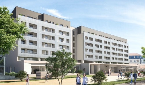 La future résidence Ovelia à Clermont-Ferrand.