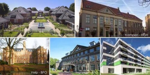 Les établissements de Korian aux Pays-Bas. © Korian