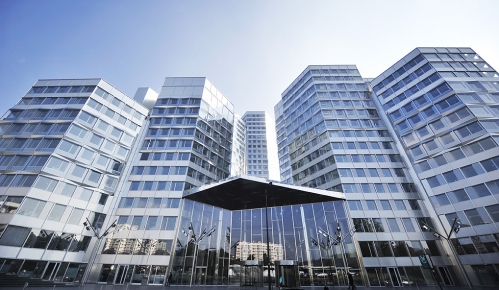 L'ensemble Citylights à Boulogne-Billancourt. 