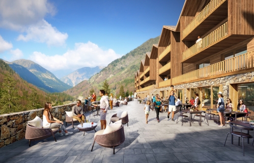 Immalliance a remporté un projet de complexe immobilier à Isola 2000. 