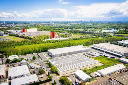 L'entrepôt acquis par Edmond de Rothschild REIM à Cologne, en Allemagne. © EdR REIM
