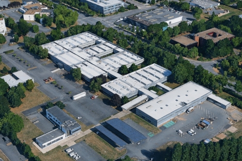 Un ensemble logistique situé à Angers. 
