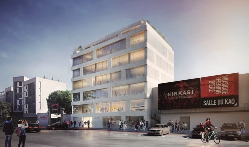 Le futur Pluriel à Lyon Gerland. 