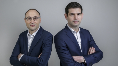 Yoël Cytron et Fabien Ayvazian d'Atlantic Real Estate Europe.