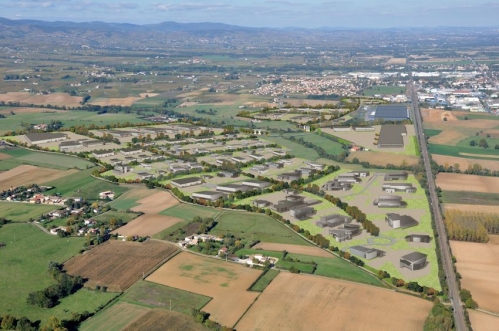 L'une des références de GreenField, le parc d'activités Lybertec, à Belleville-sur-Saône (69). DR