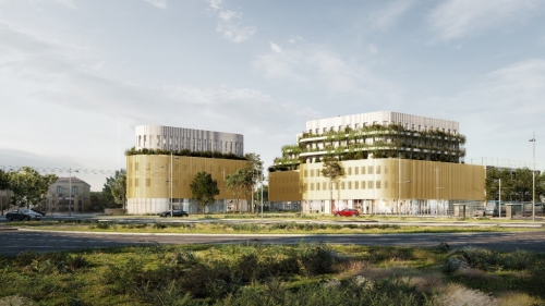 Le projet mixte iTer, au Bouscat près de Bordeaux