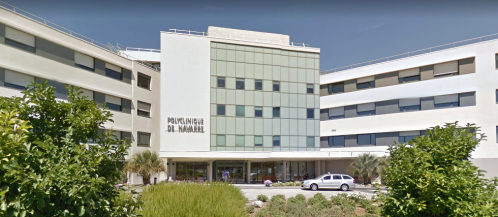 La polyclinique de Navarre à Pau. © Maps