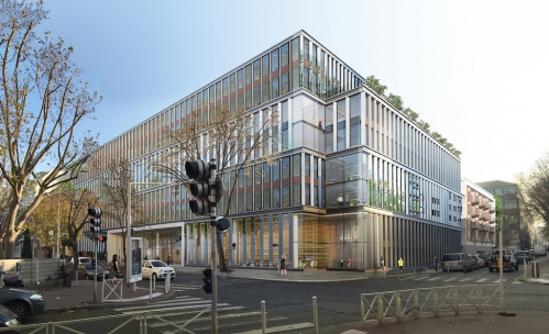 L'immeuble Académie, à Montrouge.