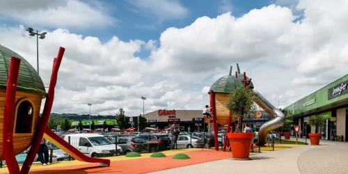 Le retail park Chasse Sud, situé entre Lyon et Vienne © Eurocommercial