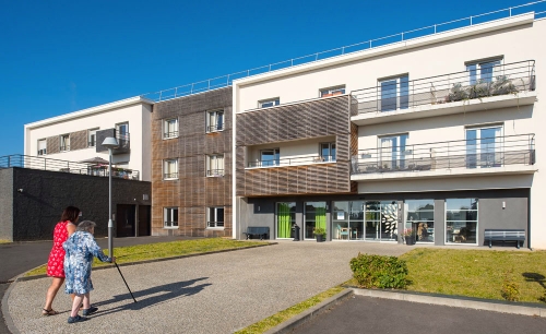 Ehpad Le Diamant à Alençon, exploité par Korian et désormais détenu par Icade Santé.