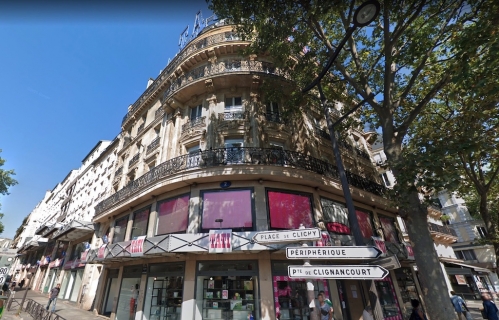 L'historique magasin Tati, le premier ouvert par l'enseigne en 1948, boulevard de Rochechouart, dans le 18e arrondissement de Paris. 