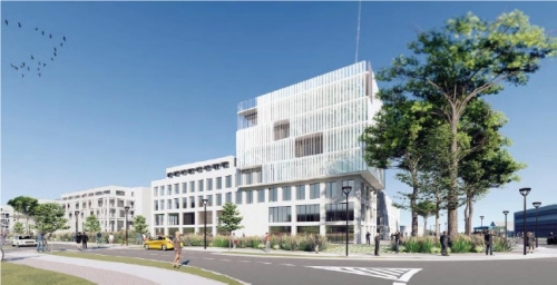 Les bureaux du projet Cœur Bersol à Pessac Les bureaux du projet Cœur Bersol à Pessac