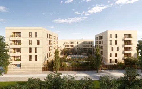 L'ensemble résidentiel Terrasses de Llevant, à Palma de Mallorca. © Metrovacesa