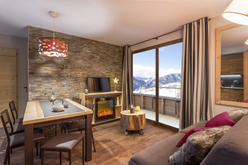 La résidence 4* MMV l’Altaviva à Tignes. 