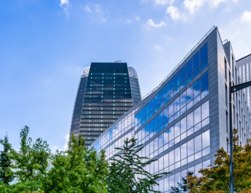 L'immeuble Sunside, Paris La Défense ©MyPhotoAgency/Farshid Momayez L'immeuble Sunside, Paris La Défense ©MyPhotoAgency/Farshid Momayez