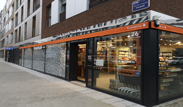 Le 16-18 avenue du Général Gallieni à Nanterre, loué à Franprix ©Baltis Capital