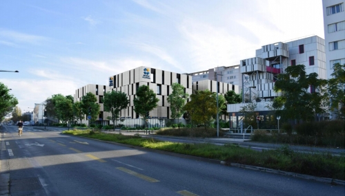 Le futur centre médical Medic Global à Bordeaux. 