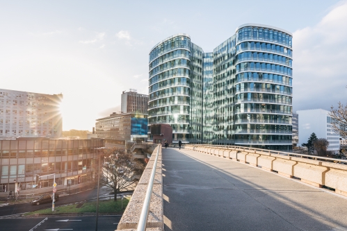 Le Campus Cyber à La Défense. © Vladimir Partalo