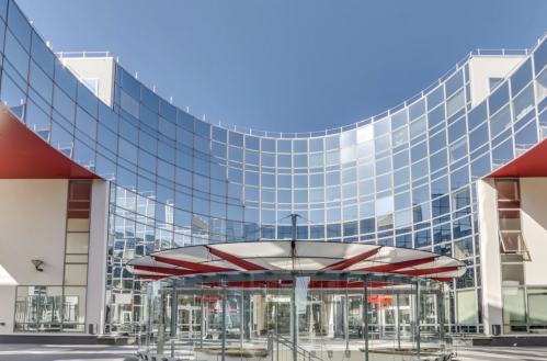 L'immeuble Odyssée à Massy. 