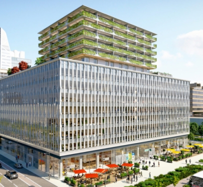 Le projet M Lyon, porté par DCB.  Le projet M Lyon, porté par DCB.