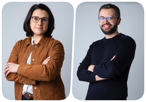 Carine Goncalves et Samir Bouaked. Carine Goncalves et Samir Bouaked.