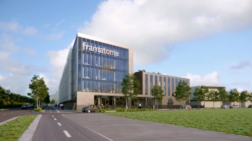 Work'in Park, le nouveau campus tertiaire de Framatome à Lyon © CoGV