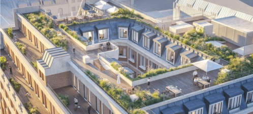 L'immeuble Anjou au 11-15 rue d'Anjou (Paris 8e) ©Covivio