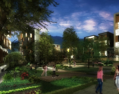 Le premier écoquartier de l’île de la Réunion est réalisé par le promoteur Alsei. DR