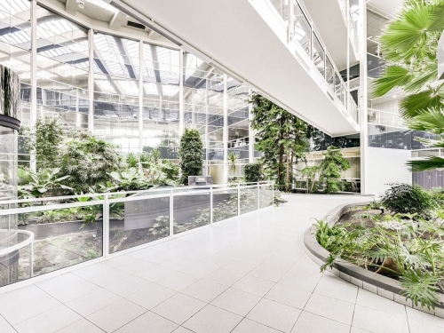 L'intérieur du Tropical, à Villepinte. © Regus