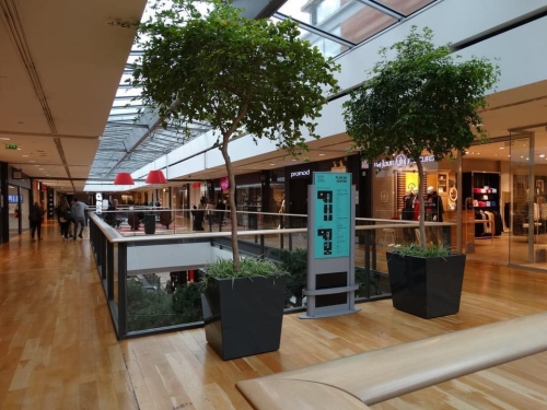 Le cc Valenciennes Place d'Armes. © Klépierre