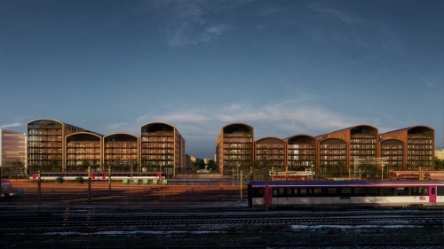 Les deux immeubles qui totalisent 50 000 mètres carrés, où s'installera la CDC en 2025