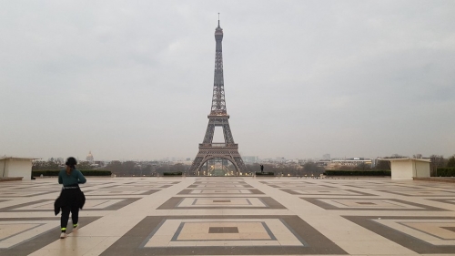 Paris à l'arrêt au lendemain de l'application du confinement. DR Paris à l'arrêt au lendemain de l'application du confinement. DR