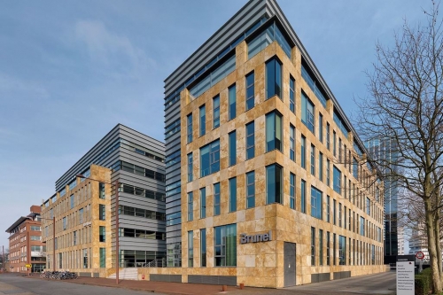 Le Brunel Building à Amsterdam. 