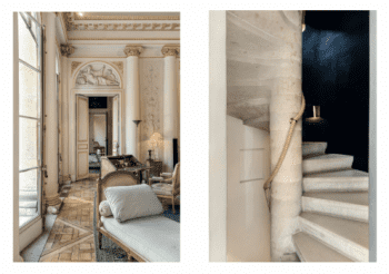 L'intérieur de l'hôtel de Jarnac au 8 Monsieur, Paris 7