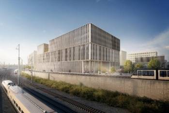 Le futur siège de la Caisse des Dépôts à Bordeaux.