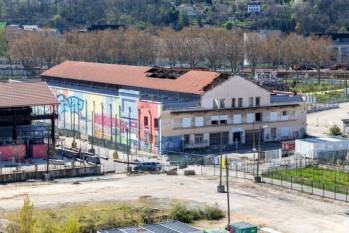 La Halle Caoutchouc, à Lyon Confluence.