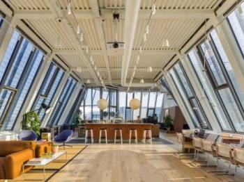 L'immeuble WeWork 7 rue de Madrid