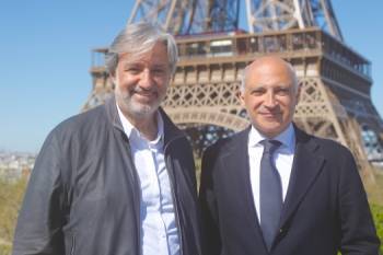 Éric Sitruk et Thomas Fabius. 